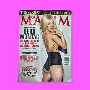 Maxim Canada Magazine February 2008 Heidi Montag The Hills Issue